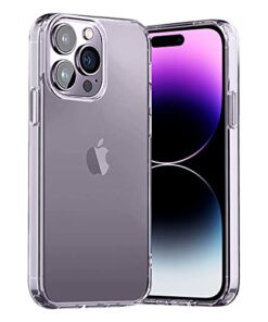 winble iPhone 14 Pro Back Cover Case Camera Protection Transparent