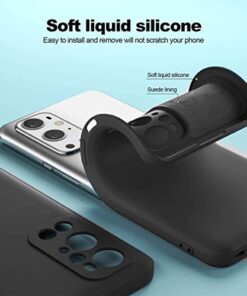 Winble Back Cover For OnePlus 9 Pro SiliconeBlack 0 0