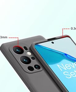 Winble Back Cover For OnePlus 9 Pro SiliconeBlack 0 2