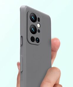 Winble Back Cover For OnePlus 9 Pro SiliconeBlack 0 4