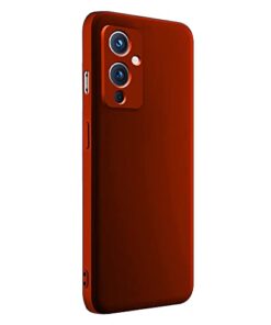 Winble Back Cover For OnePlus 9 SiliconeRed 0 4