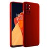 winble OnePlus 9R Back Cover Case Liquid Silicone (Red )