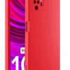 winble Redmi Note 10 Pro Max / Redmi note 10 pro Back Cover Case Liquid Silicone (Red )