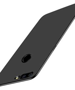 winble OnePlus 5T Back Cover Case Soft Flexible (Black)
