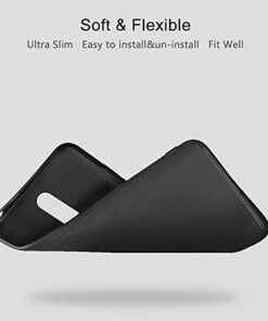 Winble Back Cover for OnePlus 6 SiliconeBlack 0 3