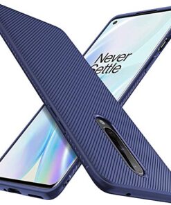 winble OnePlus 8 Back Cover Case Line Soft Armor