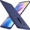 Winble Back Cover for OnePlus 8 Pro Back Cover Case Twill Pattern Oblique Texture Shock Proof Slim Carbon Fiber Silicone Back Cover for OnePlus 8 Pro Blue 0