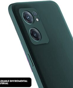 Winble Back Cover for OnePlus Nord CE 2 5G Back Cover Camera Protection Soft Silicone Protective Back Cover Designed for OnePlus Nord CE 2 5GOne Plus Nord CE 2 5G Green 0 2