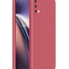 Winble Back Cover for OnePlus Nord CE 5G Silicone Camelia Red 0