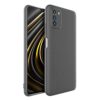 winble Poco M3 Back Cover Case Soft Flexible (Black)