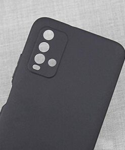 Winble Back Cover for Redmi 9 Power Back Cover Case Soft Flexible Ultra Silicon Protective Back Cover for Redmi 9 Power 0 0