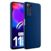 winble Redmi Note 11 Pro / Redmi Note 11 Pro Plus 5G Back Cover Case Liquid Silicone (Blue)