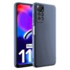 winble Redmi Note 11 Pro / Redmi Note 11 Pro Plus 5G Back Cover Case Liquid Silicone (Gray)