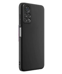 Winble Back Cover for Redmi Note 11 SiliconeBlack 0 4