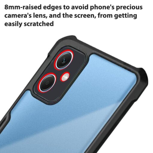 winble Redmi Note 12 5G Back Cover Case Crystal Clear - Image 4