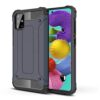 winble Samsung Galaxy A51 Back Cover Case Elegant Armor (Blue)