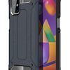 winble Samsung Galaxy M31s Back Cover Case Elegant Armor (Blue)