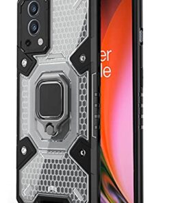 winble OnePlus Nord 2 5G Back Cover Armor with Ring Holder