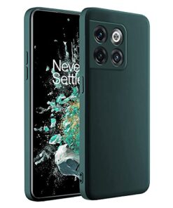 OnePlus 10T 5G Back Cover Case Liquid Silicone (Green)