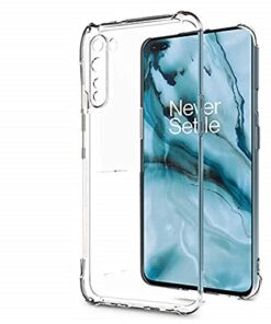 winble OnePlus Nord Back Cover Case Camera Protection Transparent