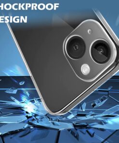 Winble Bumper for iPhone 13 Mini SiliconeTransparent 0 1