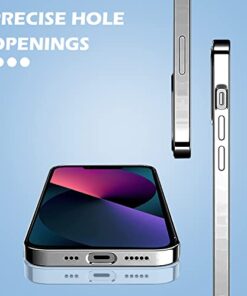 Winble Bumper for iPhone 13 Mini SiliconeTransparent 0 2