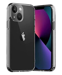 winble iPhone 13 Mini Back Cover Case Camera Protection Transparent