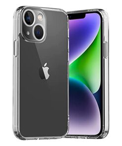 winble iPhone 14 Back Cover Case Camera Protection Transparent