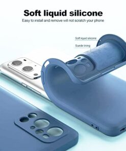 Winble Camera Protection Soft Silicone TPU Protective Back Cover Case for OnePlus 9 ProOne Plus 9 Pro Grey 0 1