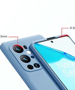Winble Camera Protection Soft Silicone TPU Protective Back Cover Case for OnePlus 9 ProOne Plus 9 Pro Grey 0 2