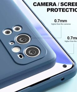 Winble Camera Protection Soft Silicone TPU Protective Back Cover Case for OnePlus 9 ProOne Plus 9 Pro Grey 0 3