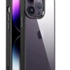 Winble Cover for iPhone 14 Pro Case Cover Metal Camera Guard Acrylic Clear Protective Back Cover Case for iPhone 14 Pro Black 0