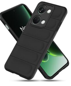 winble OnePlus Nord 3 5G Back Cover Case Jacket Liquid Silicone (Black)