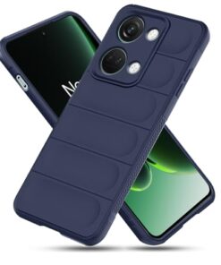 winble OnePlus Nord 3 5G Back Cover Case Jacket Liquid Silicone (Blue)