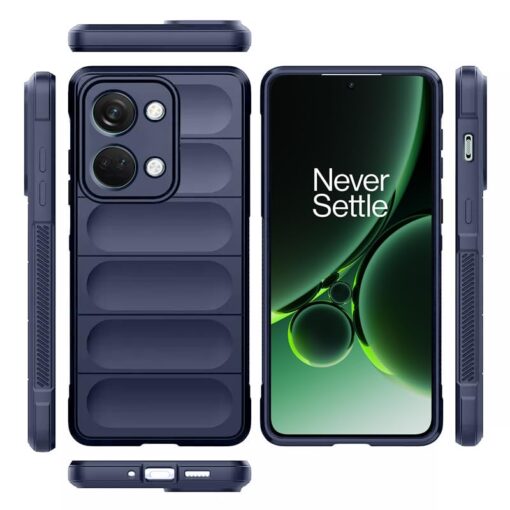 winble OnePlus Nord 3 5G Back Cover Case Jacket Liquid Silicone (Blue) - Image 6