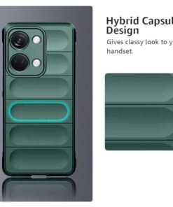 Winble Liquid Silicone Back Cover Case for OnePlus Nord 3 5G Back Cover Case Camera Protection Shockproof Protective Back Cover Case for OnePlus Nord 3 5G Black Green 0 2