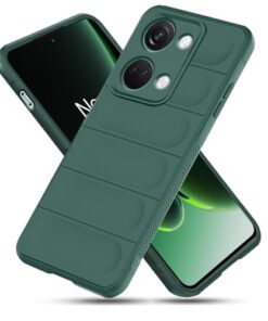 winble OnePlus Nord 3 5G Back Cover Case Jacket Liquid Silicone (Green)