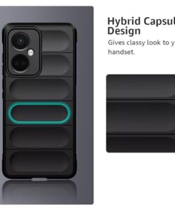 Winble Liquid Silicone Back Cover Case for OnePlus Nord CE 3 5G Back Cover Case Camera Protection Shockproof Protective Back Cover Case for OnePlus Nord CE 3 5G Black 0 2