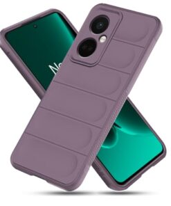 winble OnePlus Nord CE 3 5G Back Cover Case Jacket Liquid Silicone (Lavender)