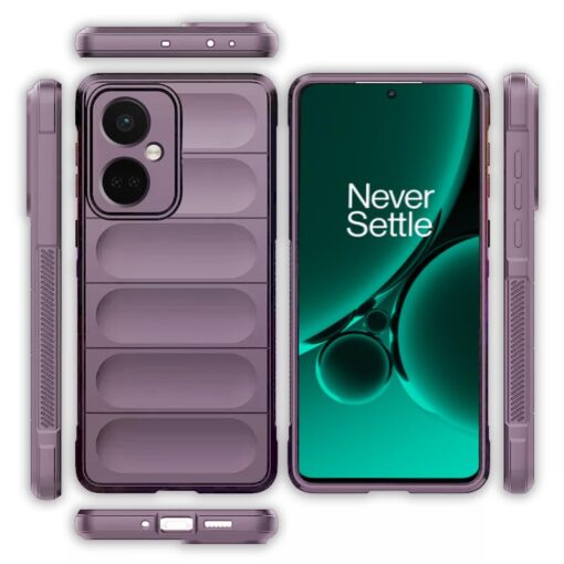 winble OnePlus Nord CE 3 5G Back Cover Case Jacket Liquid Silicone (Lavender) - Image 6