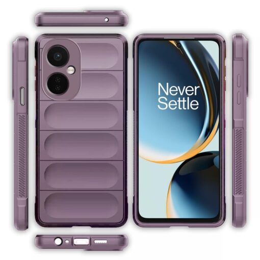 winble OnePlus Nord CE 3 Lite 5G Back Cover Case Jacket Liquid Silicone (Lavender) - Image 6