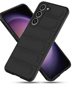 Samsung Galaxy S23 Plus 5G Back Cover Case Jacket Liquid Silicone (Black)