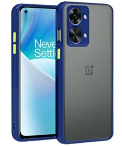 winble OnePlus Nord 2T 5G Back Cover Case Smoke (Blue)