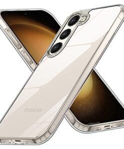 winble Samsung Galaxy S23 Plus 5G Back Cover Case Crystal Clear Hard TPU
