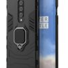 Winble Rubber Back Cover for OnePlus 8 Back Cover Case Bumper Protection Armor with Ring Holder Back Cover for OnePlus 8 One Plus One 8 Black 0
