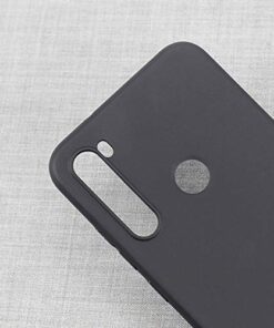 Winble Silicone Anti Slip Soft Flexible Ultra Matte Protective Back Cover for Xiaomi Redmi Note 8 0 1