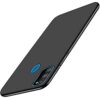 Winble Silicone Anti Slip Soft Flexible Ultra Matte with Camera Protection Back Cover for Samsung Galaxy M21 M21 2021 Edition M30s Black 0