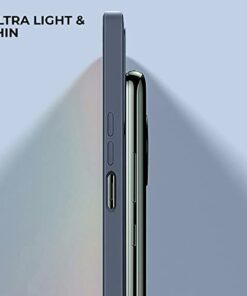 Winble Silicone Back Cover for OnePlus Nord 2T 5G Back Cover Camera Protection Soft Protective Back Cover Designed for OnePlus Nord 2T 5GOne Plus Nord 2T 5G Gray 0 3