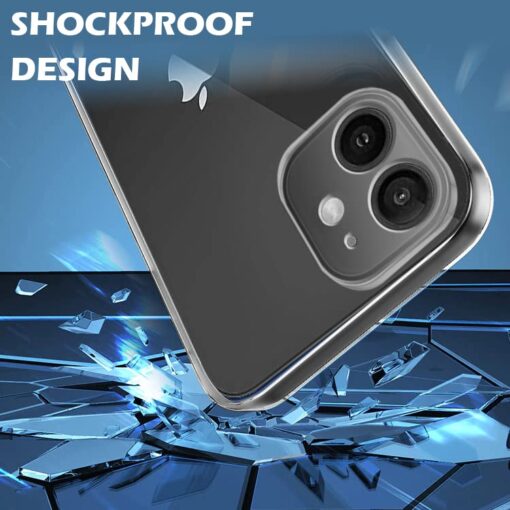winble iPhone 11 Back Cover Case Camera Protection Transparent - Image 4