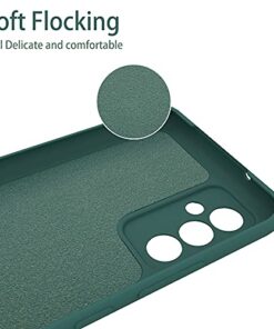 Winble Silicone Camera Protection Soft Protective Back Cover for Samsung Galaxy M52 5G Green 0 1